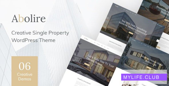 Abolire v1.0.7 – Single Property WordPress Theme