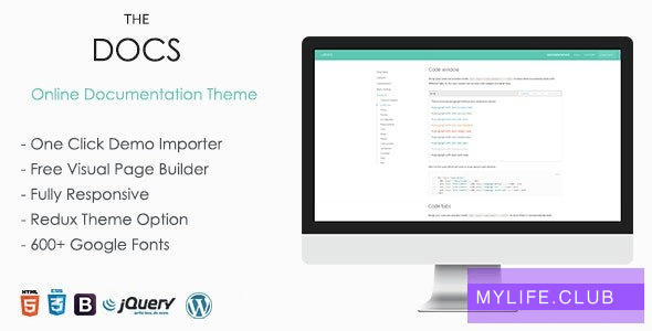 Thedocs  – 在线文档WordPress主题