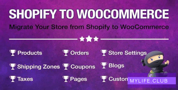 Import Shopify to WooCommerce