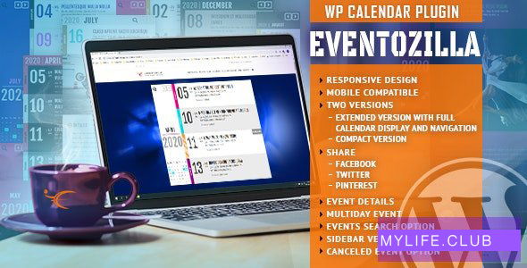 EventoZilla v1.5 – Event Calendar WordPress Plugin 【nulled】