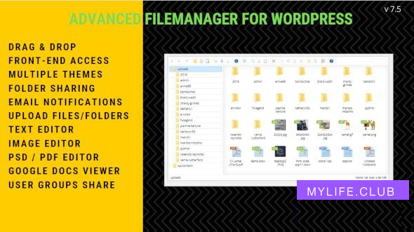 File Manager Plugin For WordPress v7.5.6