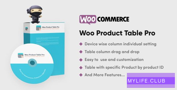Woo Product Table Pro v8.0.1 – WooCommerce Product Table view solution
