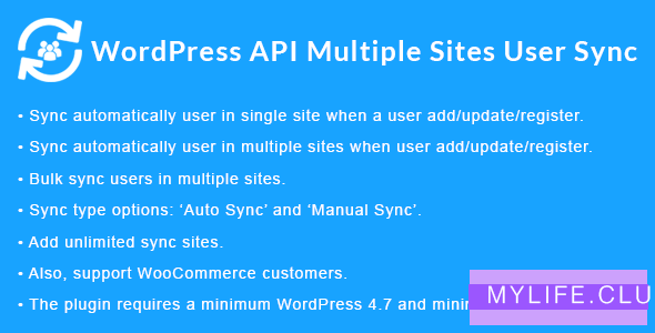WordPress API Multiple Sites User Sync v1.4.0