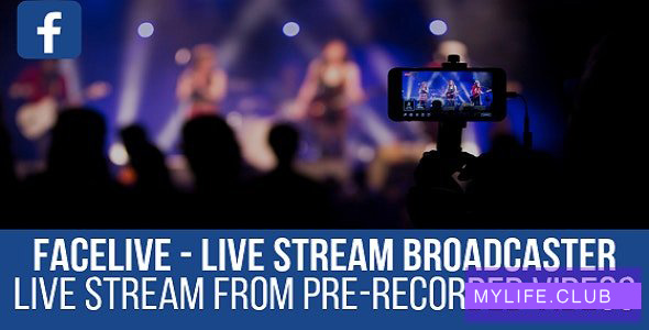 FaceLive v1.1.0 – Live Stream Broadcaster Plugin for WordPress 【nulled】