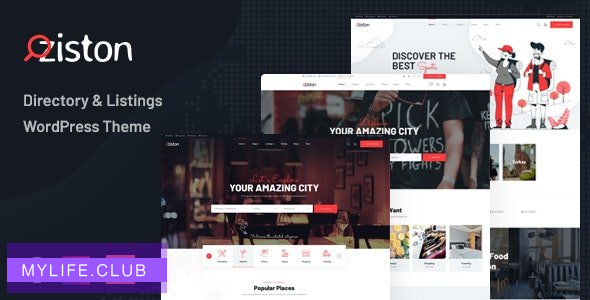 Ziston v1.1.8 – Directory Listing WordPress Theme