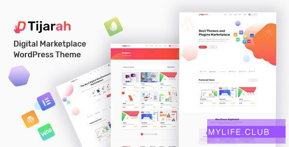 Tijarah v1.3.5 – Digital Marketplace WooCommerce Theme