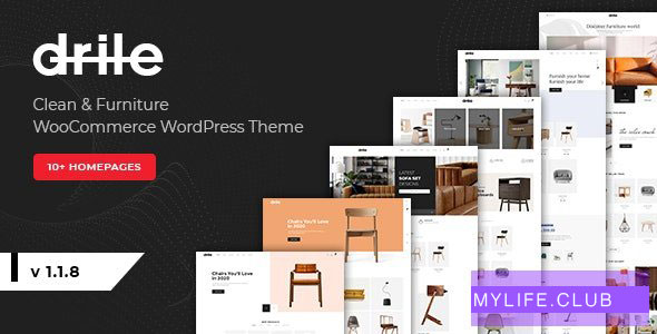 Drile v1.1.8 – Furniture WooCommerce WordPress Theme