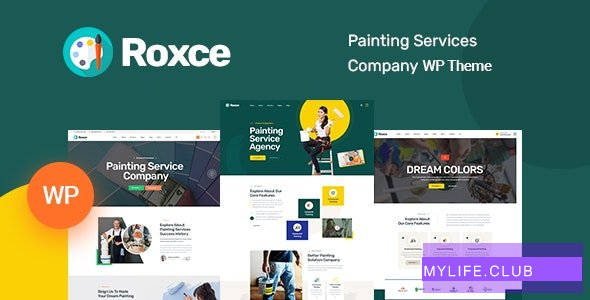 Roxce v1.0 – Painting Services WordPress Theme