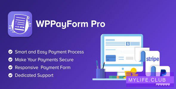 WPPayForm Pro v2.1.0 – WordPress Payments Made Simple