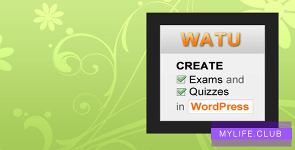 WatuPro v6.4.2 – Premium WordPress Plugin To Create Exams, Tests and Quizzes