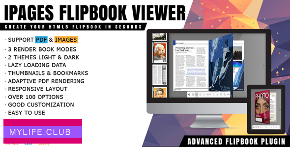 iPages Flipbook For WordPress v1.3.1