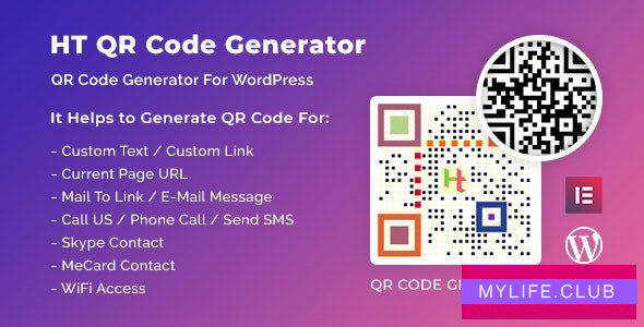 HT QR Code Generator for WordPress v1.0.3