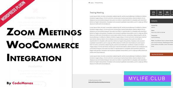 Zoom Integration for WooCommerce v2.1.5