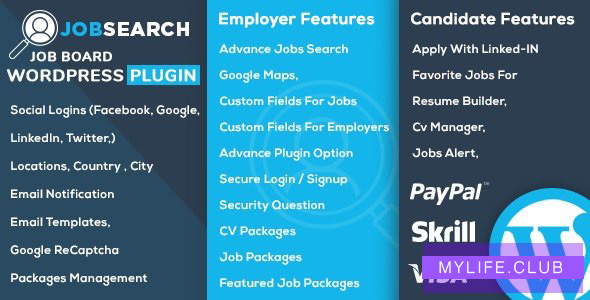 JobSearch – 1.5.0 – WP Job Board WordPress Plugin