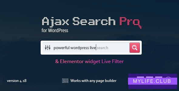 Ajax Search Pro for WordPress v4.18.5