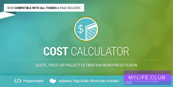 Cost Calculator v2.2.9 – WordPress Plugin