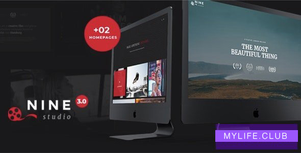 9Studio v3.3.5 – Director Movie Photography & Filmmaker WordPress Theme