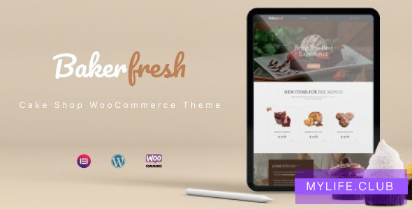 Bakerfresh v1.0.1 – Cake Shop WooCommerce Theme