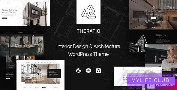 Theratio v1.1.8 – Architecture & Interior Design Elementor