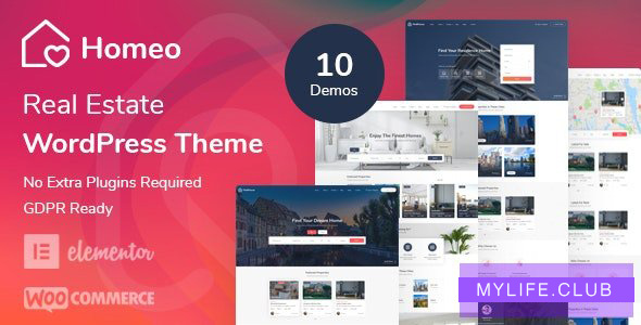 Homeo v1.2.21 – Real Estate WordPress Theme