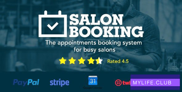 Salon Booking v7.5  –  沙龙预订WordPress插件