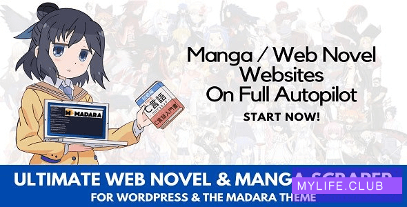 Ultimate Web Novel and Manga Scraper v1.0.5【nulled】