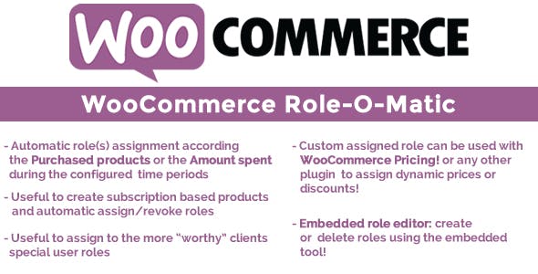 WooCommerce Role-O-Matic v8.8