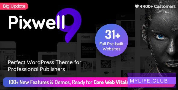 Pixwell v9.3  – 现代杂志