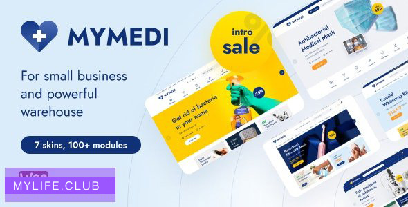 MyMedi V1.2.7  – 响应Woocommerce WordPress主题