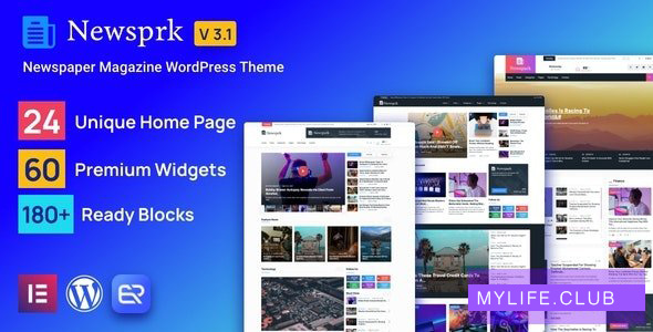 Newsprk v3.5.6  – 报纸WordPress主题
