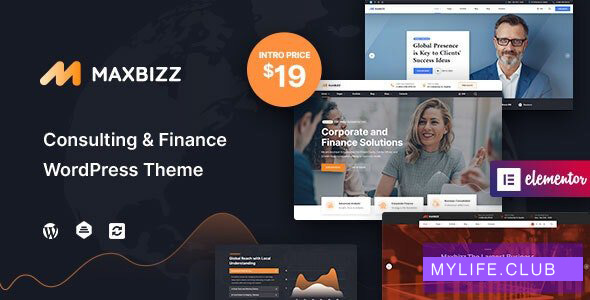 maxbizz v1.1.1  – 咨询＆金融院长WordPress主题