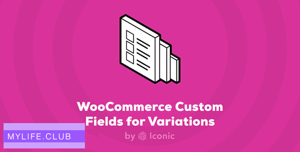 WooCommerce Custom Fields for Variations v1.3.0-Woocommerce自定义字段【nulled】