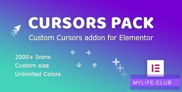 Cursors Pack v1.0.3  –  Elementor WordPress插件的Addon