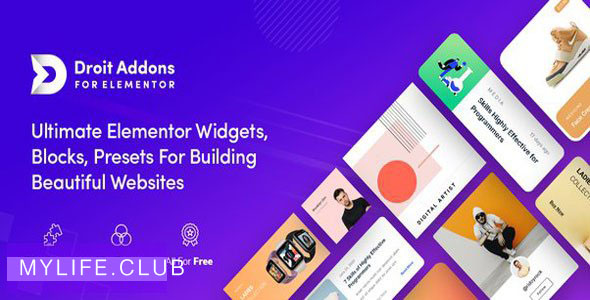 Droit Elementor Addons Pro V2.0.4【nulled】