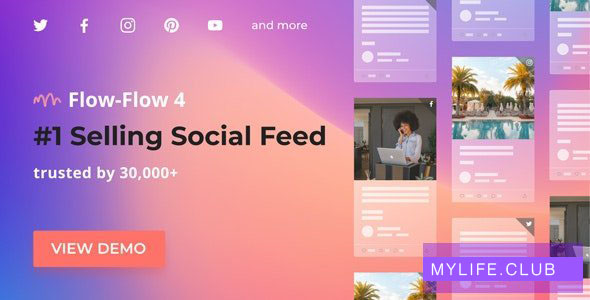 Flow-Flow v4.9.0 –  WordPress社交流插件
