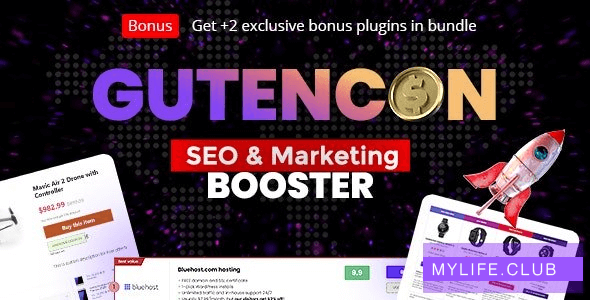 Gutenton v5.2  – 营销和SEO Booster，Listing和Review Builder for Gutenberg