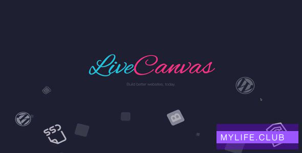 LiveCanvas v2.3.0  – 纯HTML和CSS WordPress Builder