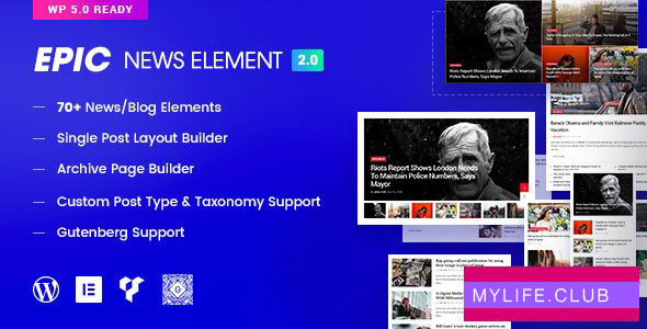 Epic News Elements v2.3.5