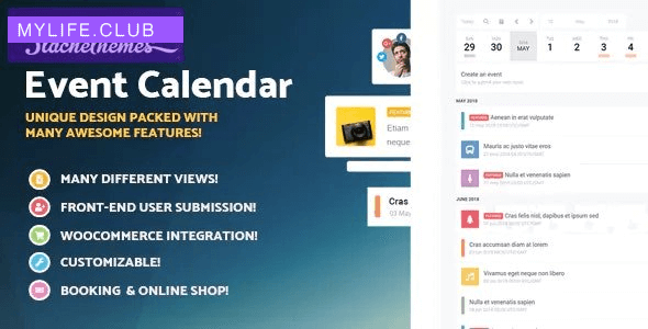 Stachethemes Event Calendar v3.2.6 – WordPress Events Calendar Plugin 【nulled】