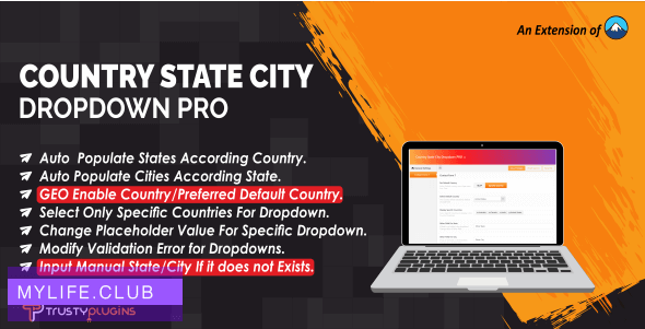 Country State City Dropdown PRO v5.0