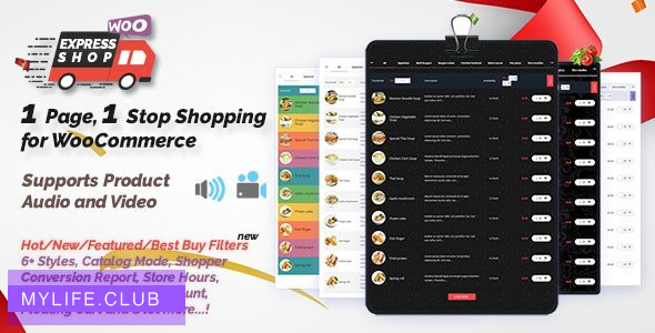 Express Shop for WooCommerce with Audio & Video v9.5.2