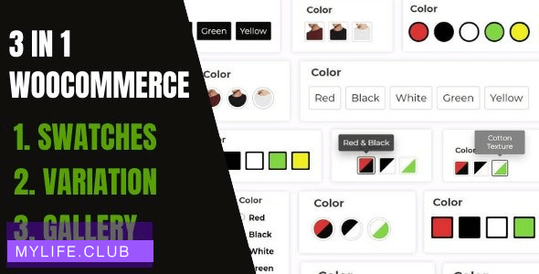 WooCommerce Variation Swatches And Additional Gallery v3.8