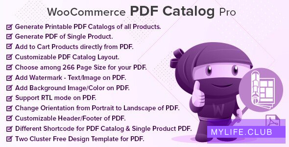 WooCommerce PDF Catalog Pro v2.2.2