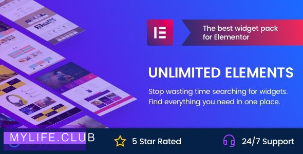 Unlimited Elements for Elementor Page Builder v1.5.6 【nulled】