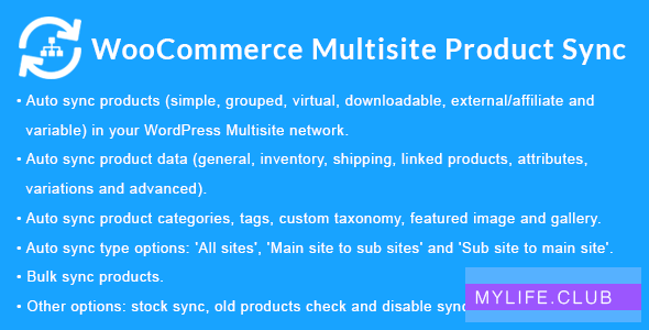 WooCommerce Multisite Product Sync v2.1.1