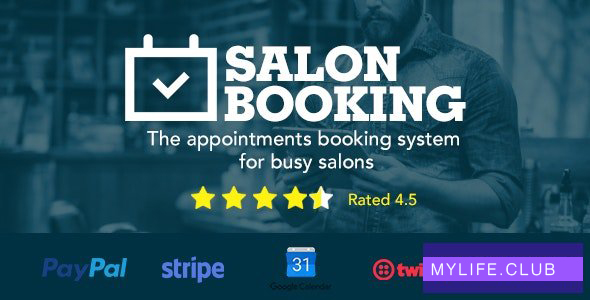 Salon Booking v7.6.4 – WordPress Plugin