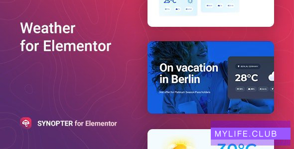 Synopter v1.1.4 – Weather for Elementor