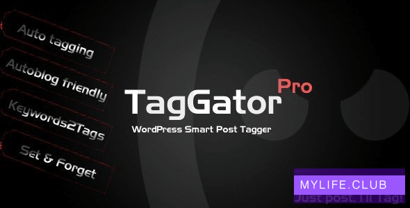 TagGator Pro v2.11 – WordPress Auto Tagging Plugin