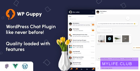 WP Guppy v2.8 – A live chat plugin for WordPress 【nulled】