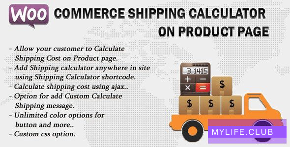 Woocommerce Shipping Calculator On Product Page v2.9